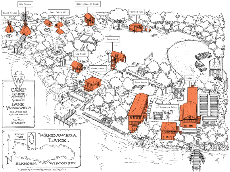 Illustration for article titled Camp Wandawega: Summer Camp For Adults